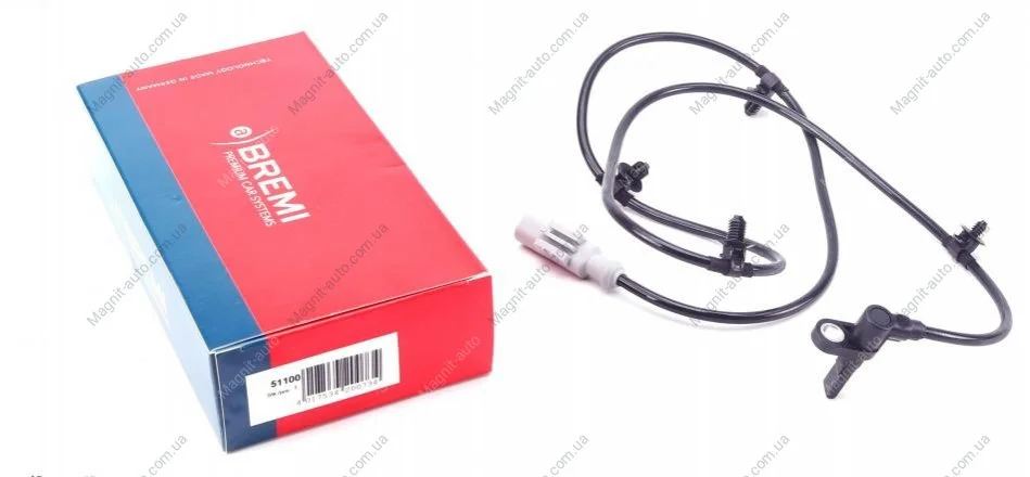 Датчик ABS Bremi MB Viano/Vito/Vito E-Cell "RR "0,0-3,7 "03>> BREMI 51100 (фото 1)