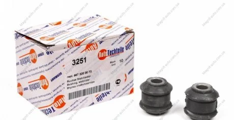 Втулка стабілізатора зад. зовнішня 12mm, DB709-814 AUTOTECHTEILE 100 3251