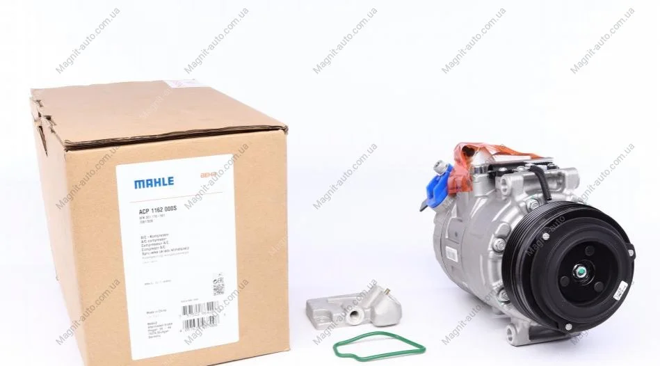 Компрессор кондиционера E46/E39/E38 2.0-5.0 97-07 MAHLE / KNECHT ACP 1162 000S (фото 1)