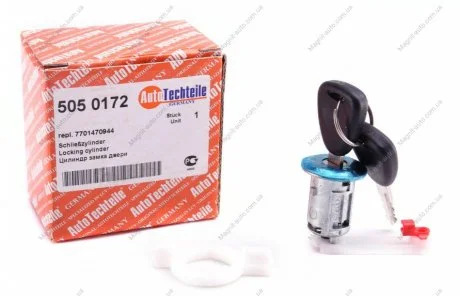 Личинка дверного замка AUTOTECHTEILE 505 0172