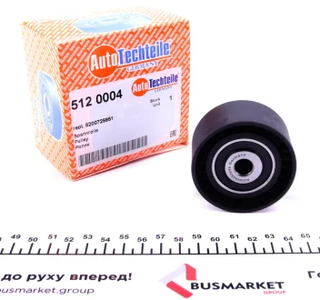 Ролик натяжний, 2.0DCI 06- (60x30x10) AUTOTECHTEILE 512 0004