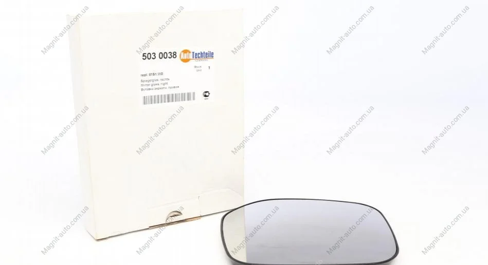 Стекло зеркала, R 96-08 AUTOTECHTEILE 503 0038 (фото 1)
