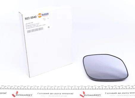Вставка дзеркала з підігрівом, R, CITROEN Berlingo 96-08 AUTOTECHTEILE 503 0040