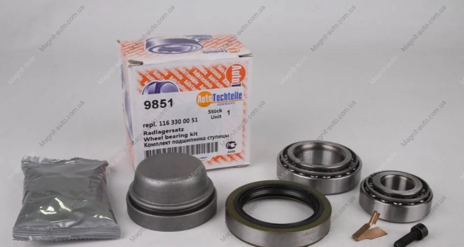 Підшипник пер. маточини, DB207-310 AUTOTECHTEILE 100 9851 (фото 1)