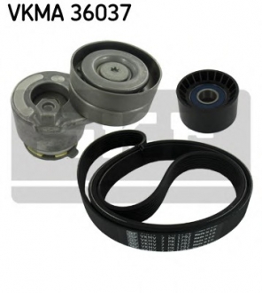 Комплект доріжкових пасків SKF VKMA36037