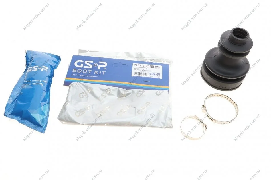 Пильник ШРКШ внутр. 23.5*70 Renault Clio 2, Kangoo, Laguna, Megane/Classic/Coupc/Scenic, Twingo GSP 760173 (фото 1)