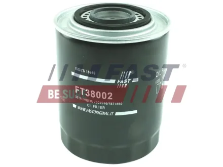 (Ø 108mm) Фільтр масляний Fiat Ducato 02-/Iveco Daily 99-/Peugeot Boxer 99- FAST FT38002