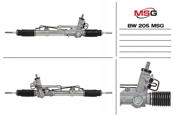 Кермова рейка з г/п BMW 3 (E46) 1.6-3.0D 02.98-12.07 MSG BW 205 (фото 1)