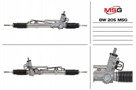 Кермова рейка з г/п BMW 3 (E46) 1.6-3.0D 02.98-12.07 MSG BW 205