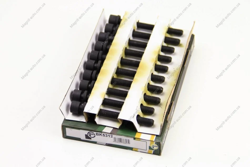 Болты головки блока Caddy II/Octavia/Golf III/Polo 1.4/1.6i 91-99 (к-кт) BGA BK5312 (фото 1)