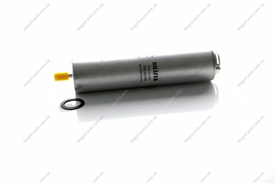 Фильтр топливный BMW 1 (E81), 3 (E46), 5 (E60, F10), 6 (E63), 7 (E65), 1.6D-4.4D, 02- SHAFER FM169/4D (фото 1)