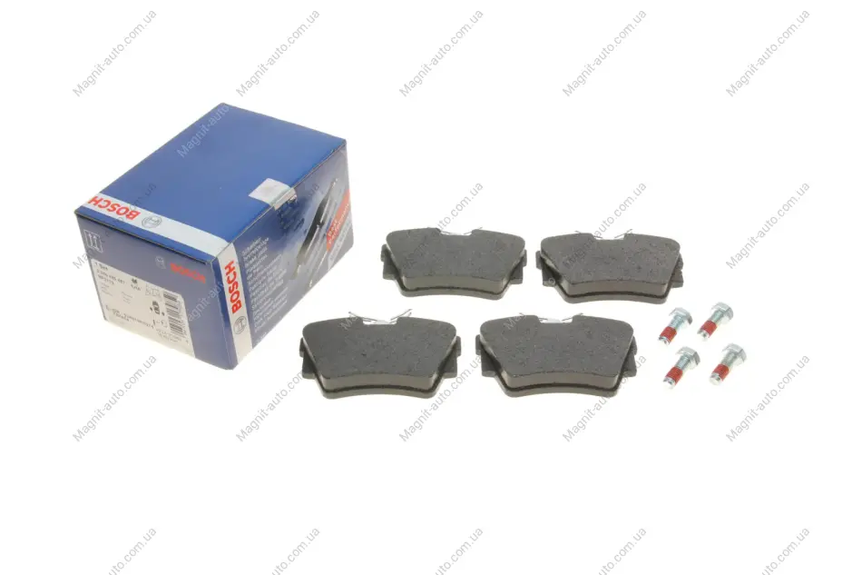 Гальмівні колодки дискові NISSAN/OPEL/RENAULT Primastar/Vivaro/Trafic >>"06 BOSCH 0986495487 (фото 1)