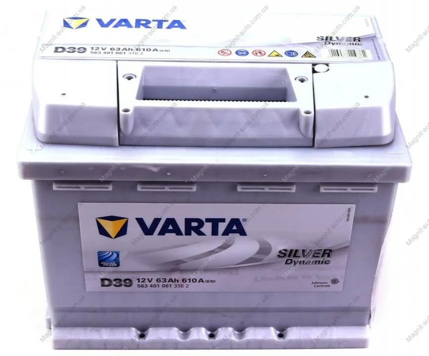 Аккумуляторная батарея VARTA ="5634010613162" (фото 1)