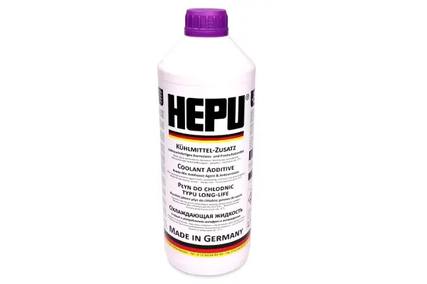 Антифриз G12+ READY MIX VIOLET-PURPLE-37C (Канистра 1,5л) HEPU P900-RM12-PLUS (фото 1)