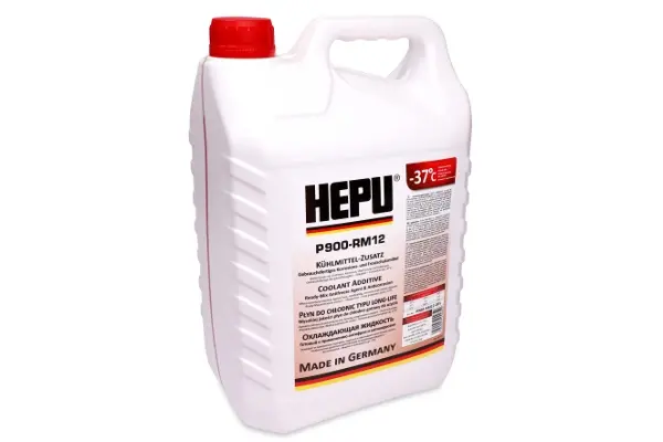 Антифриз -38°C красный G12 5л HEPU P900-RM12-005 (фото 1)