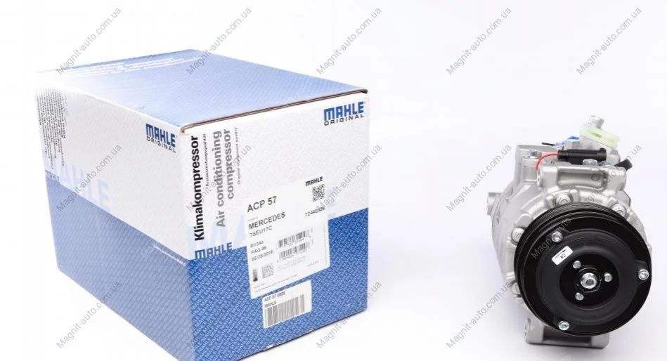 Компрессор кондиционера W203/W211/W164/W251/W639 1.8-5.5 98- MAHLE / KNECHT ACP 57 000S (фото 1)