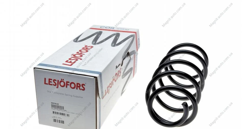 Пружина перед. FORD, TOURNEO CONNECT 1,8TDCi / TRANSIT CONNECT 1,8TDCi 5/02- LESJOFORS 4027618 (фото 1)