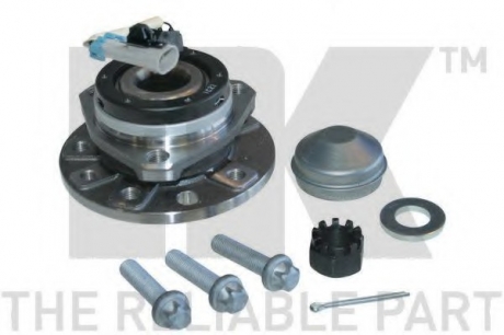 Пiдшипник перед. 5 отв. (ABS+) Opel Astra G 98-09 NK 753623