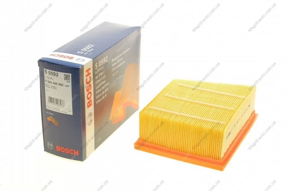 Воздушный фильтр FORD EcoSport/Fiesta/Transit Courier \'\'14>> BOSCH F026400592 (фото 1)