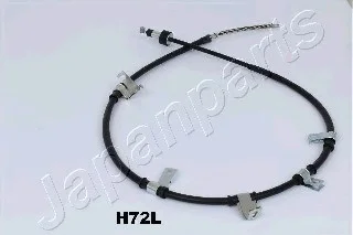 HYUNDAI Трос ручн.тормоза лев.Santa Fe 01- JAPANPARTS BCH72L