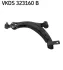 Wahacz CITROEN/PEUGEOT LEWY STALOWY ZE SWORZNIEM 16MM SKF VKDS323160B (фото 1)