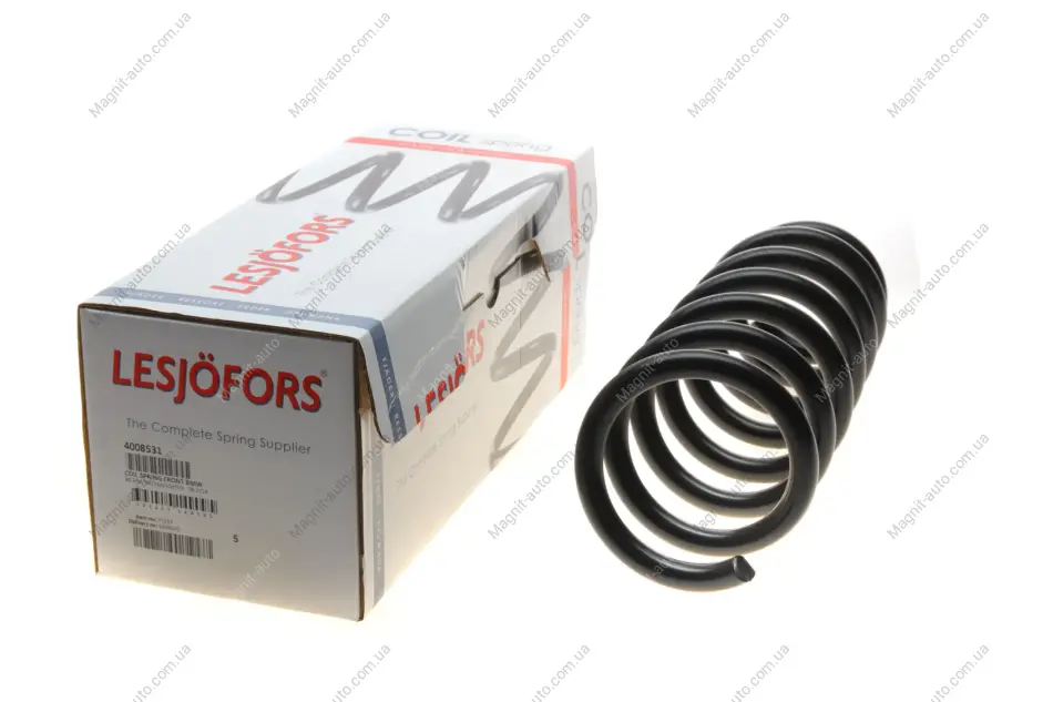 Пружина перед. BMW, X6 30d/35i/35d/40d/50i 08-5/14 LESJOFORS 4008531 (фото 1)