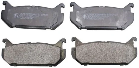 Гальмівні колодки дискові зад. Mazda 626 1.8-2.2/2.0D 92-97 Denckermann B110430