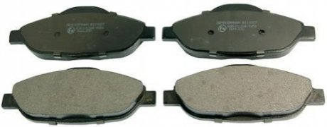Комплект тормозных колодок, дисковый тормоз Denckermann B111027