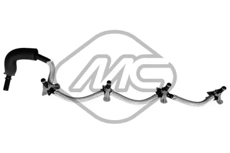 Шланг обратки Berlingo/Partner 1.6HDI 10- METALCAUCHO Metalcaucho 92093
