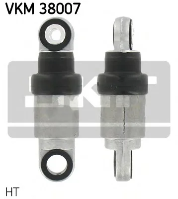 Натяжной ролик, поликлиновой ремень SKF VKM38007 (фото 1)