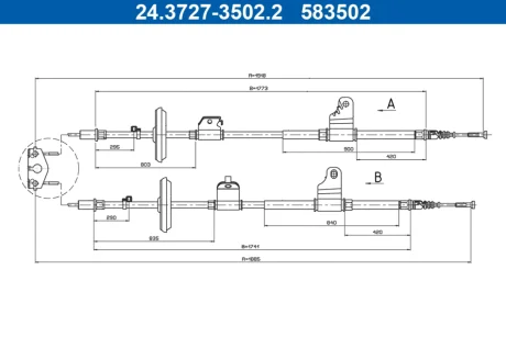 Linka ham.post.tyИ 583502 L/P ATE 24372735022