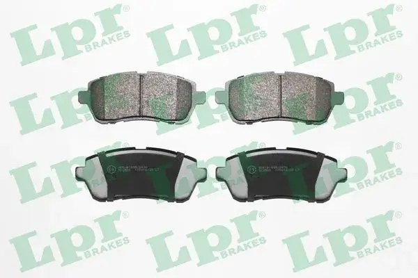 Колодки тормозные дисковые передние Ford Fiesta VI LPR 05P2045 (фото 1)