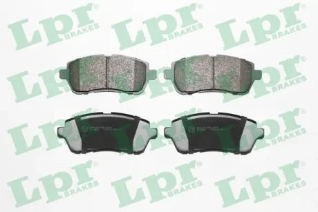 Колодки тормозные дисковые передние Ford Fiesta VI LPR 05P2045