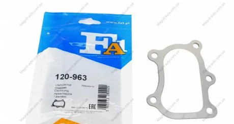 Прокладка приемной трубы Fischer Automotive One (FA1) 120963