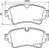 Тормозные колодки дисковые зад. AUDI A4, A4 ALLROAD, A5, Q5, Q7 1.4-3.0DH 01.15- HELLA 8DB355024791 (фото 4)