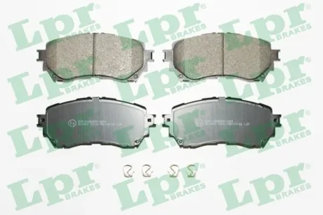KLOCKI HAM./PRZ/ MAZDA 6 12- LPR 05P1916