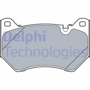 Гальмівні колодки, дискові Delphi LP3529