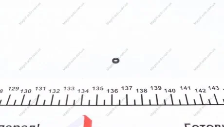 Уплотняющее кольцо возврат избыточного топлива форсунки AUTOTECHTEILE 100 0727