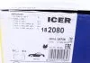 Комплект гальмівних колодок.).) ICER 182080 (фото 5)