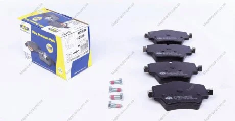 Колодки тормозные ICER 182216