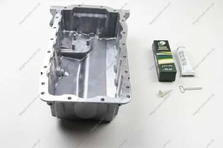 Масляный поддон Caddy 1.9TDI/2.0SDI 04- (дв. BDJ,BST,BJB) без отв. для датчика уровня масла BGA SP9608