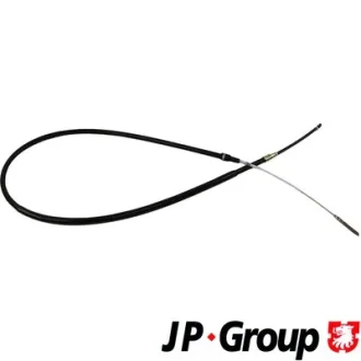 Трос ручного тормоза зад. Golf II/Jetta II 83- Л=Пр. (барабан) (1527/1085) JP GROUP 1170301200