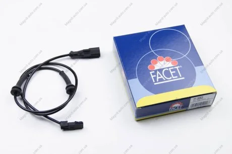 Датчик ABS Renault MEGANE II,SCENIC II,GRAND SCENIC II 02- задній Л/Пр Facet FACET 21.0053