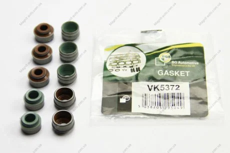 Сальники клапанов Sprinter 2-t,3-t,4-t OM602 95- (компл. 10шт) BGA VK5372