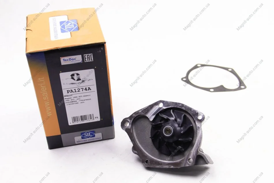 Водяной насос Megane/Laguna/Scenic 1.9dCi 02- SALERI SIL PA1274A (фото 1)