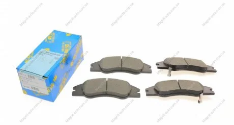 Колодки тормозные передние Cerato 04- KAVO KBP-4003
