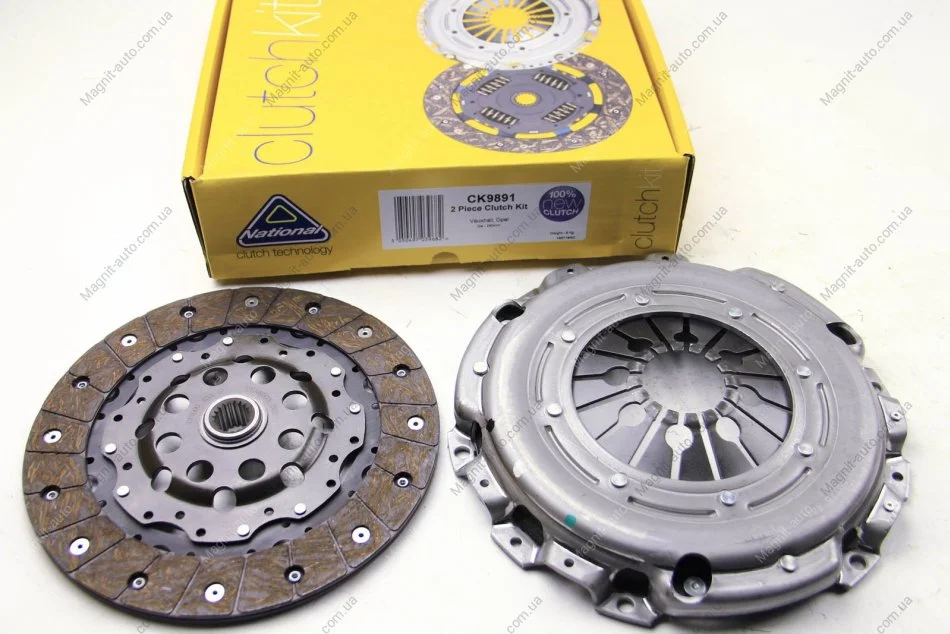 Комплект сцепления Astra H/Vectra C/Zafira B 1.9CDTi 04-(240mm)(до маховика) LUK) NATIONAL CK9891 (фото 1)