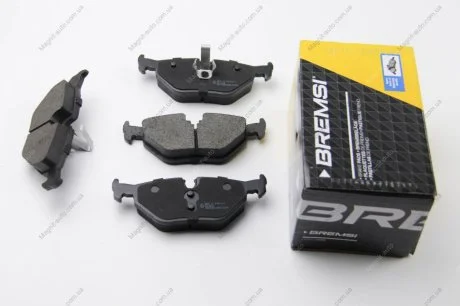 Тормозные колодки зад. BMW 3 (E46)/SAAB 9-5/ROVER 75 96-09 (ATE) (123,1x45x17) BREMSI BP3051