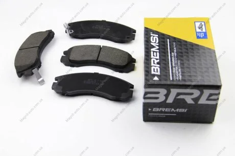 Тормозные колодки пер. Outlander 12-/Peugeot 4007 07- BREMSI BP2573