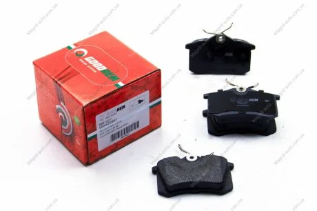 Гальмівні колодки зад. Caddy III/IV/Passat/Audi A4/A6 (Lucas)(15,2mm) GOODREM RM1027